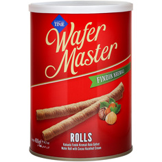 Трубочки Cizmeci Time вафельные wafer master фундук, 400 г