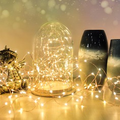 Гирлянда Lotti 600 microled теплый белый 4+30 м со стартовым шнуром