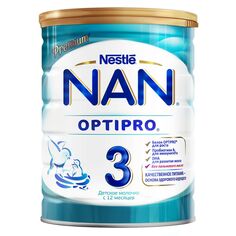 Детское молочко NAN 3 Optipro c 12 месяцев 800 г
