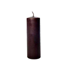 Свеча Mercury Pillar коричневая 24 см