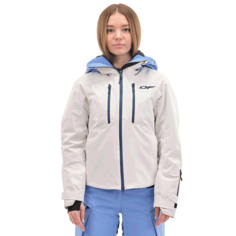 Куртка горнолыжная Dragonfly Gravity Premium Woman Grey/Blue