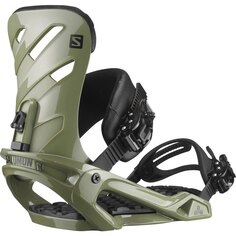 Крепления для сноуборда Salomon 21-22 Rhythm Oil Green