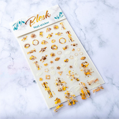 Blesk, Наклейки для дизайна ногтей №32 Блеск