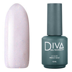 Diva Nail Technology, База French №3, 15 мл