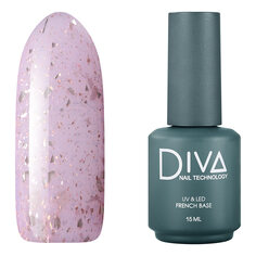 Diva Nail Technology, База French №1, 15 мл