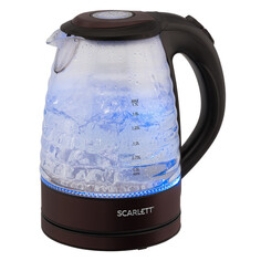 Чайники электрические чайник SCARLETT SC-EK27G97 2200Вт 1,7л коричневый