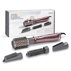 Фены фен-щетка BABYLISS AS962ROE 1000Вт 4 насадки розовый