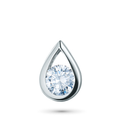 Подвеска из серебра э0612пд06200853_white ЭПЛ Даймонд