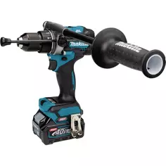 Дрель-шуруповерт аккумуляторная бесщеточная Makita HP001GD201, 40 В Li-ion 2x2.5 Ач