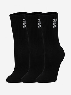 Носки детские FILA, 3 пары, Черный