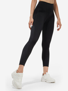 Легинсы женские Reebok Workout Ready Rib High-Rise, Черный