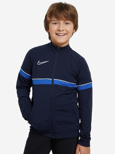 Толстовка футбольный для мальчиков Nike Academy 21, Синий
