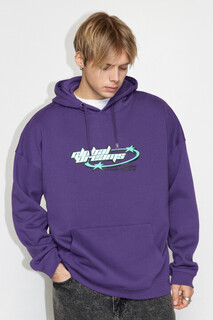 худи мужское Худи oversize утепленная с принтом Befree