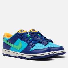 Кроссовки Nike Dunk Low GS, цвет синий, размер 39 EU