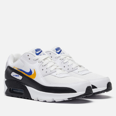 Кроссовки Nike Air Max 90 Next Nature GS Double Swoosh, цвет белый, размер 35.5 EU