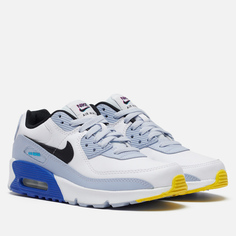 Кроссовки Nike Air Max 90 Leather GS, цвет белый