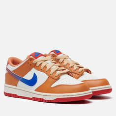 Мужские кроссовки Nike Dunk Low GS, цвет оранжевый, размер 40 EU