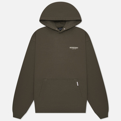 Мужская толстовка REPRESENT Represent Owners Club Hoodie, цвет оливковый