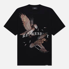 Мужская футболка REPRESENT Birds Of Prey, цвет чёрный