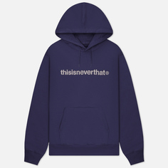 Мужская толстовка thisisneverthat T-Logo Hoodie, цвет фиолетовый