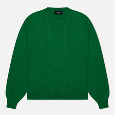 Мужской свитер REPRESENT Mohair, цвет зелёный, размер S