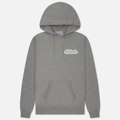 Мужская толстовка uniform experiment Insane Hoodie Turtle, цвет серый