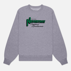 Мужская толстовка thisisneverthat TNT League Crew Neck, цвет серый, размер M