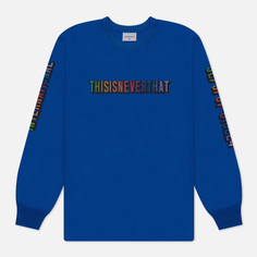 Мужской лонгслив thisisneverthat FCP, цвет синий