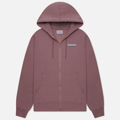 Мужская толстовка thisisneverthat CP International Logo Zip Hoodie, цвет розовый