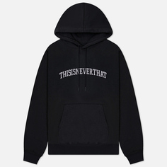 Мужская толстовка thisisneverthat Arch-Logo Hoodie, цвет чёрный, размер M