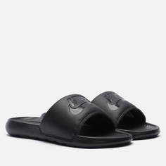 Женские сланцы Nike Victori One, цвет чёрный, размер 39 EU