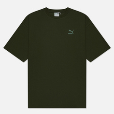 Мужская футболка Puma Better Classics Oversized, цвет зелёный