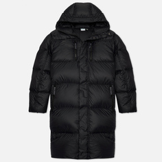 Мужской пуховик Puma Long Hooded Down Parka, цвет чёрный