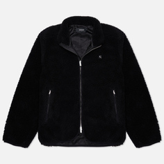 Мужская флисовая куртка REPRESENT Fleece Zip Through, цвет чёрный, размер XL