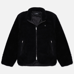 Мужская флисовая куртка REPRESENT Fleece Zip Through, цвет чёрный