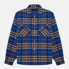 Мужская рубашка REPRESENT Heavyweight Intial Flannel, цвет синий, размер XXL