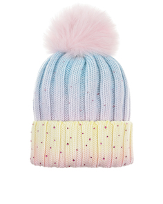 Шерстяная шапка с градиентным узором Regina детская