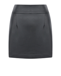 Юбка из черной эко-кожи Dan Maralex