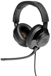 Игровые наушники JBL Quantum 200 black (JBLQUANTUM200BLK)