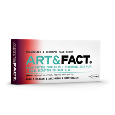 Сыворотка для лица ART&FACT Сыворотка под мезороллер и дермапен для лица с пептидом SYN-AKE 3% и гиалуроновой кислотой 14