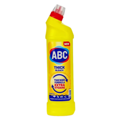 Универсальное чистящее средство ABC Чистящее средство густой отбеливатель lemon 750