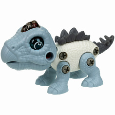 развивающая игрушка 1TOY Сборный динозавр Стегозавр RoboLife 1.0