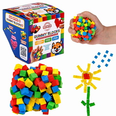развивающая игрушка 1TOY Конструктор-пластилин GUMMY BLOCKS 1.0