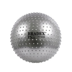 BRADEX Мяч для фитнеса, массажный ФИТБОЛ-75 ПЛЮС