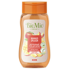Гель для душа BIO MIO Натуральный гель для душа с экстрактом манго и фруктовыми кислотами Mango Splash