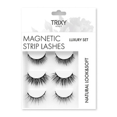 Ресницы накладные TRIXY BEAUTY Сет магнитных ресниц HARMONY