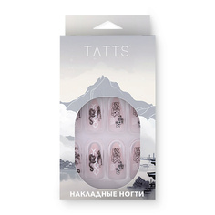 TATTS Накладные ногти (24 типсы + клеевые стикеры + пилочка)