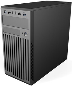 Корпус mATX ACCORD ACC-B202N черный, без БП, 2*USB 3.0, 2*Usb 2.0, audio