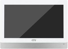 Видеодомофон CTV CTV-M5902 (белый) поддержка форматов AHD, TVI, CVI и CVBS с разрешением 1080p/720p/960H, встроенный модуль Wi-Fi