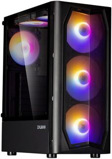 Корпус ATX Zalman N4 Rev.1 черный, без БП, с окном из закаленного стекла, USB 3.0, 2*USB 2.0, audio